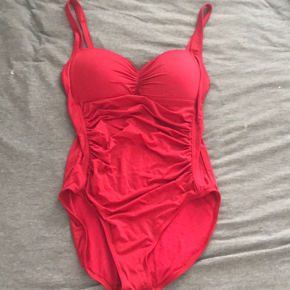 Retro Red bathing suit